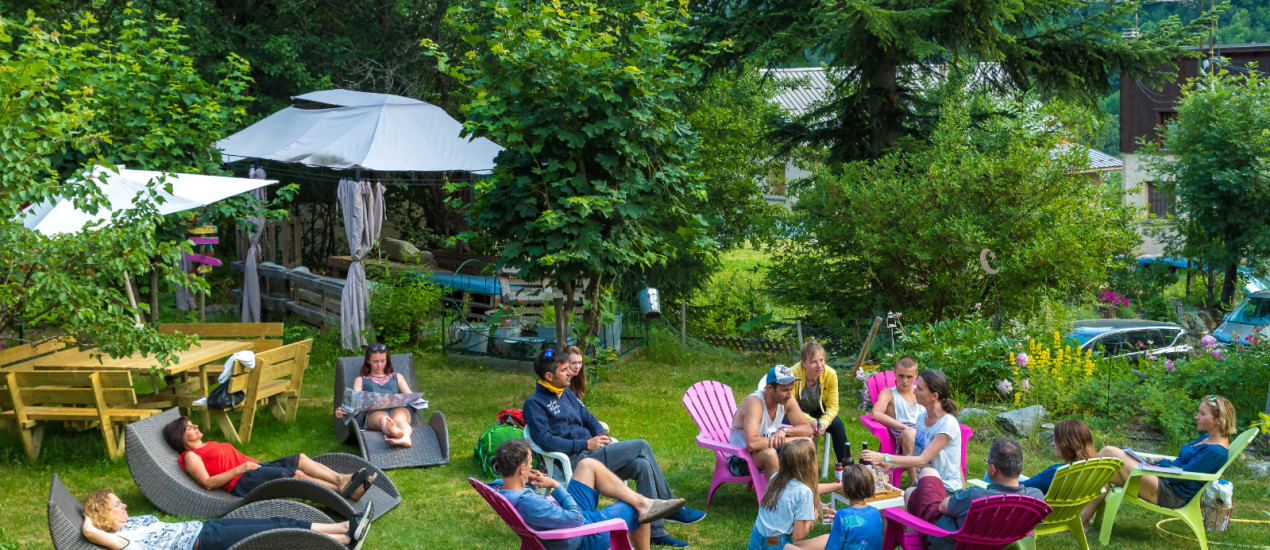 Le jardin. Photo de Bertrand Bodin pour la marque esprit Parc